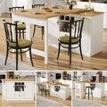 White Extendable Bar Table with Swivel & Storage – Living Room or Dining Room, 120–180cm | Premium Home Decor | OFIA HOME