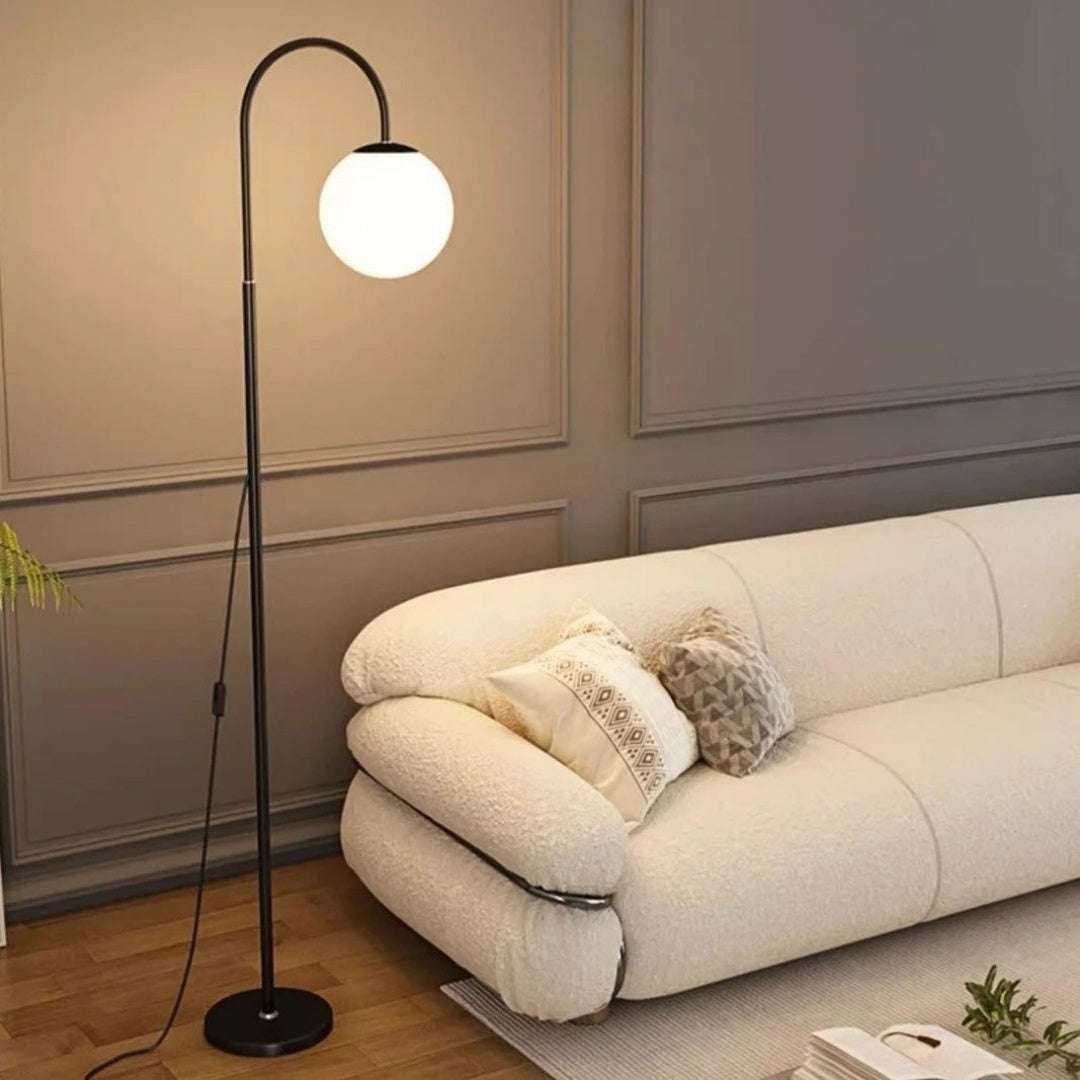 Black Floor Lamp with 3 Colour Settings | Modern Standing Light | Premium Home Decor | OFIA HOME
